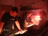 Rob S & Craig hard at work in the engine room at Kinross